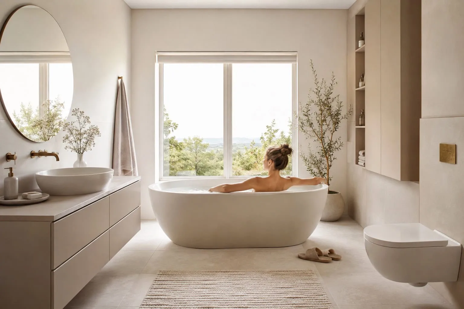 Modernes Badezimmer als Wohlfühloase in Heidelberg