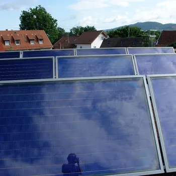 Thermische Solaranlage zur Trinkwassererwärmung und Heizungsunterstützung
