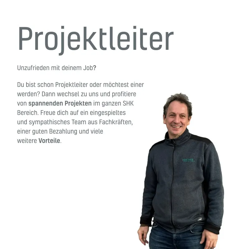 Projektleiter Sanitär-, Heizungs- und Klimatechnik in Heidelberg
