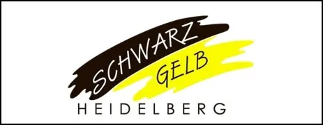 Logo vom Tennisclub Schwarz Gelb Heidelberg, den die Bierther GmbH sponsert
